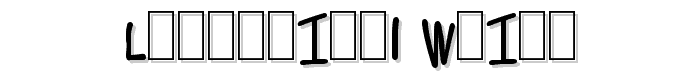 Lettering1 Weird font